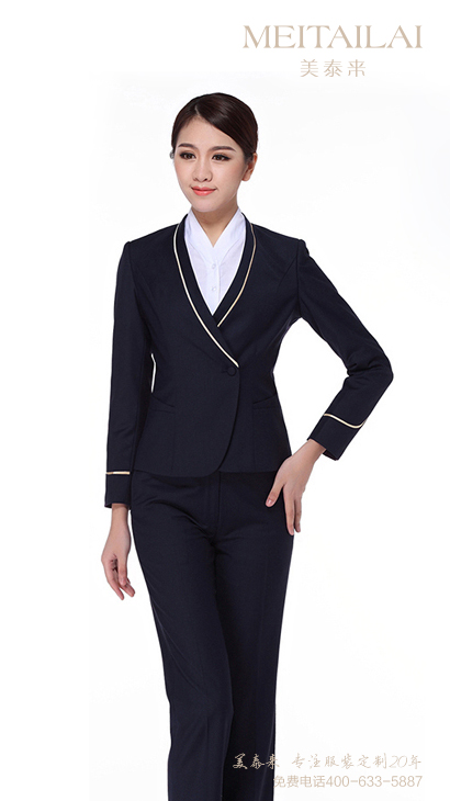 凉山中式风酒店服装定做